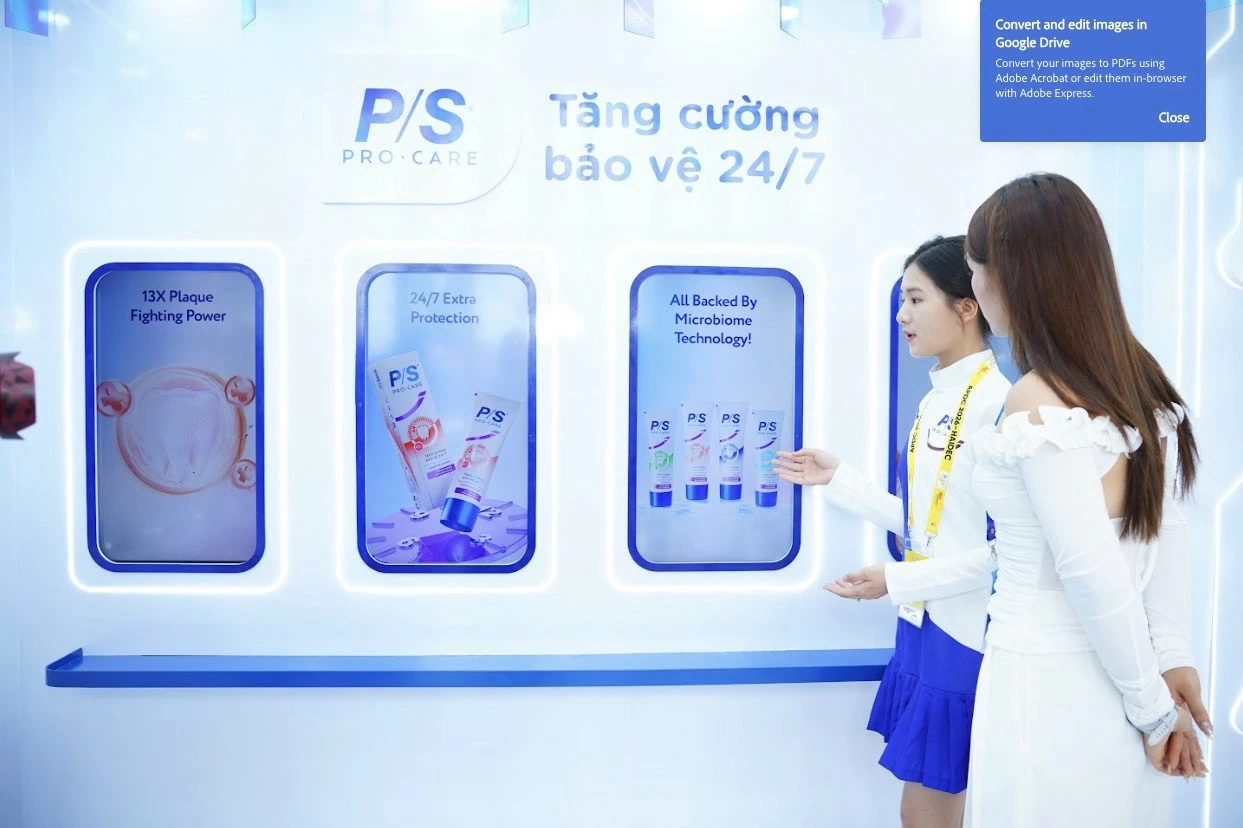 P/S công bố bước tiến đột phá với công nghệ Microbiome trong kem đánh răng Pro-Care