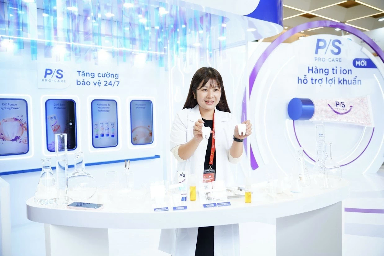 P/S công bố bước tiến đột phá với công nghệ Microbiome trong kem đánh răng Pro-Care