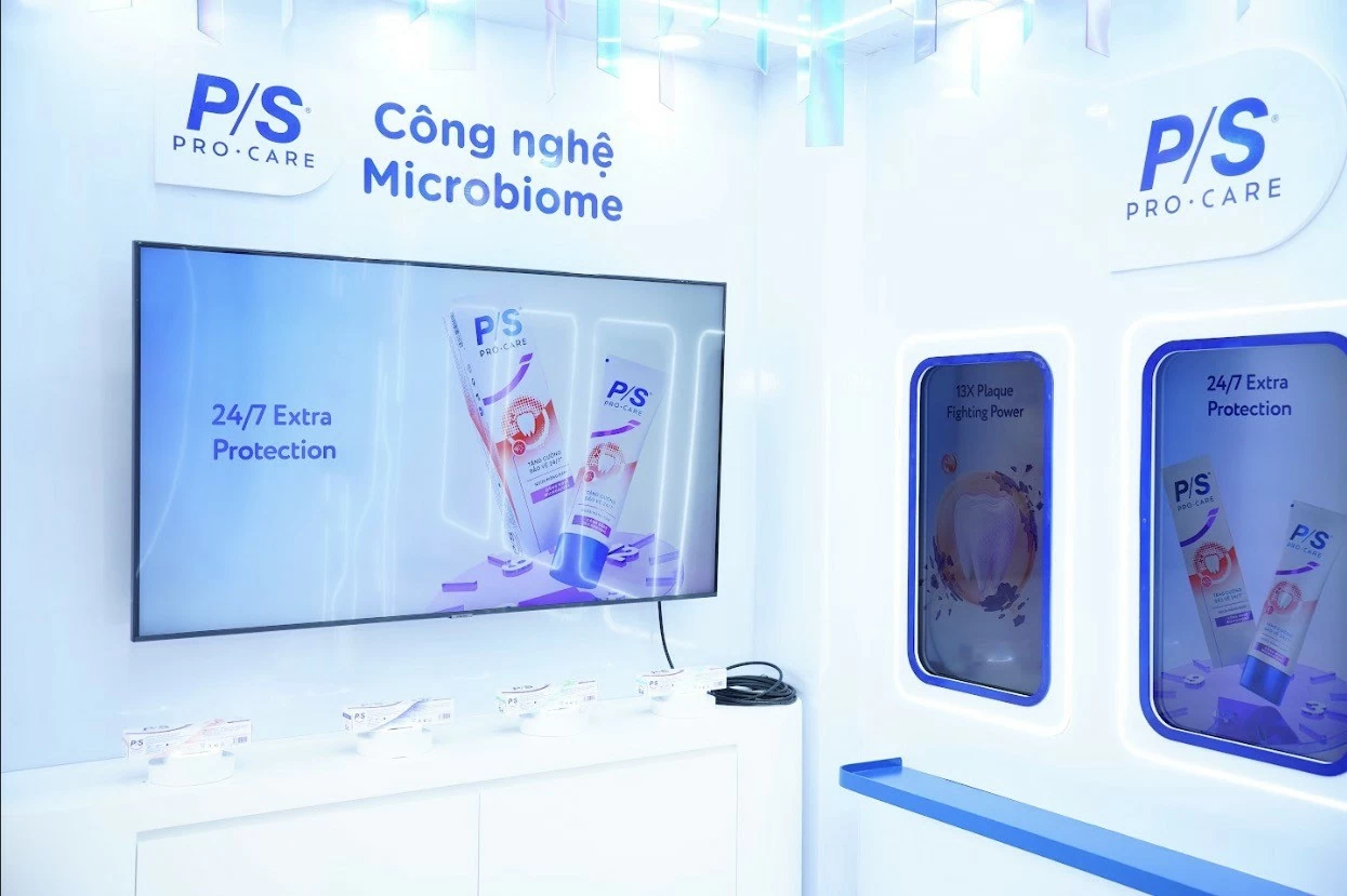 P/S công bố bước tiến đột phá với công nghệ Microbiome trong kem đánh răng Pro-Care
