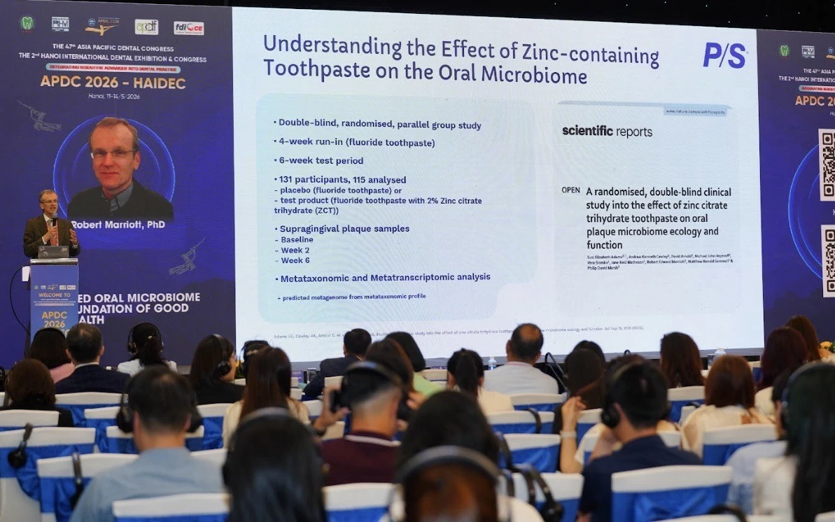 P/S công bố bước tiến đột phá với công nghệ Microbiome trong kem đánh răng Pro-Care