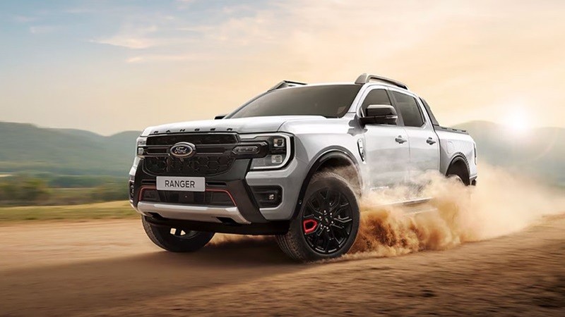 Top 4 xe bán tải bán chạy nhất tháng 4/2026: Ford Ranger tiếp tục dẫn đầu