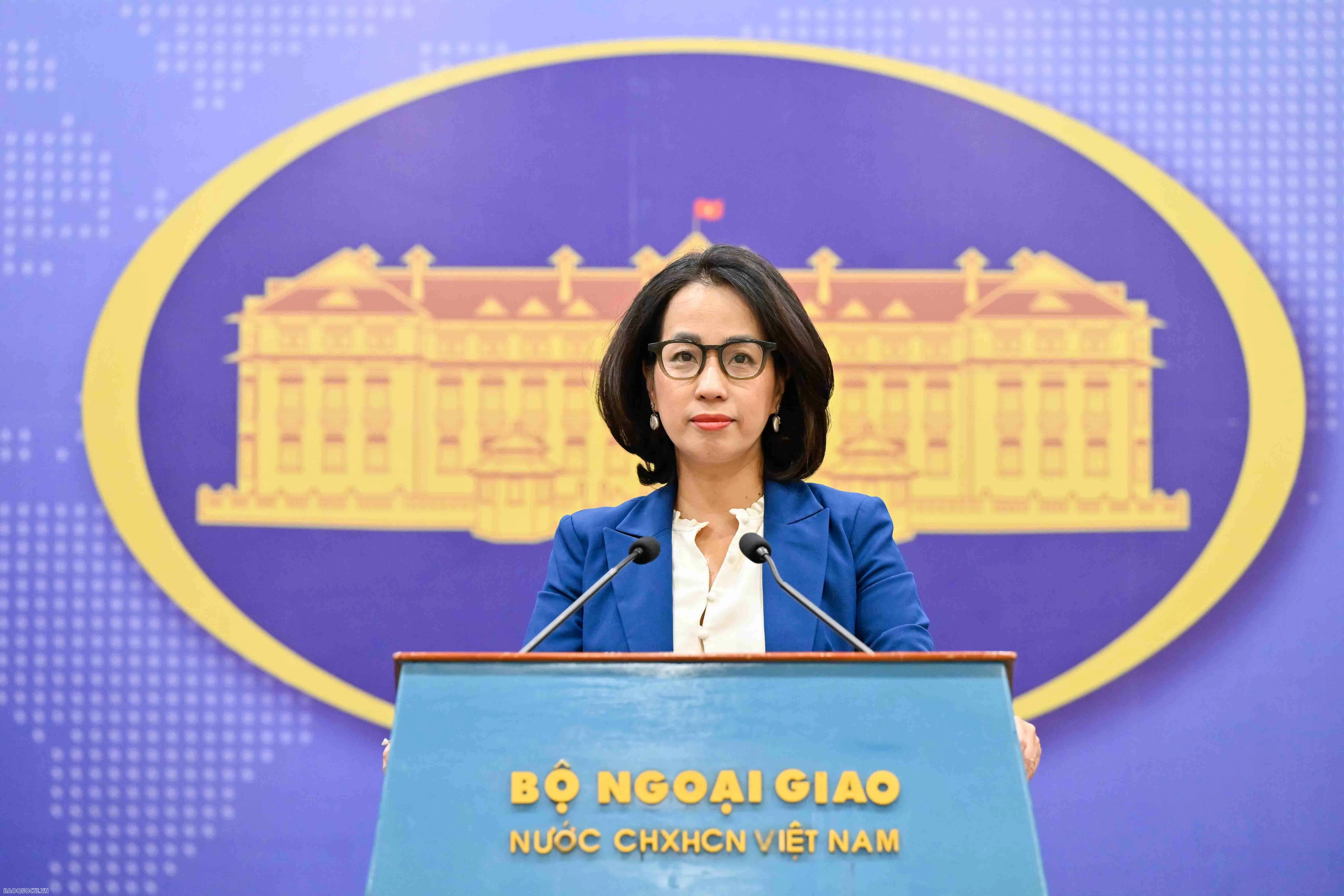 Việt Nam yêu cầu các nước tôn trọng chủ quyền của Việt Nam đối với quần đảo Trường Sa