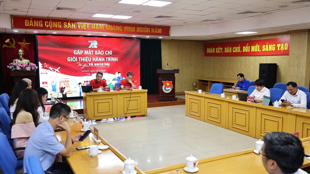 Hành trình 'Tôi yêu Tổ quốc tôi' kỷ niệm 70 năm Hội Liên hiệp Thanh niên Việt Nam