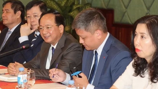 Trưởng Ban Tuyên giáo và Dân vận Trung ương Trịnh Văn Quyết thăm làm việc tại Siem Reap, Campuchia