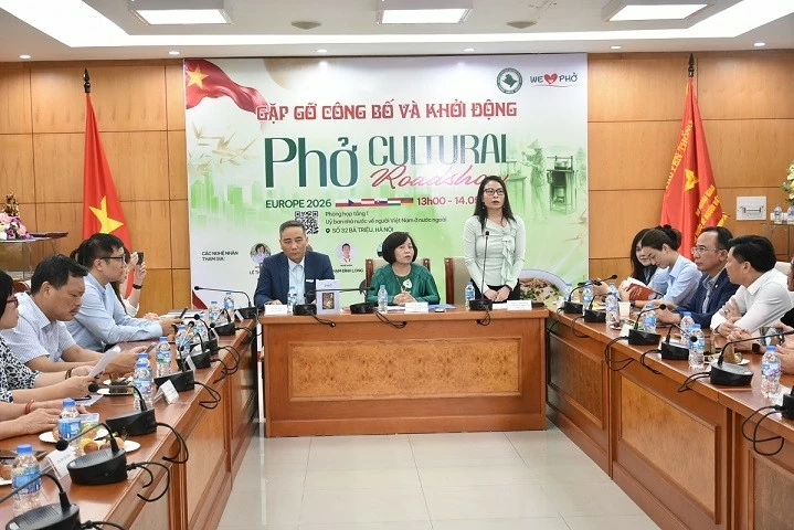 Phở Việt lên đường tới châu Âu bằng hành trình ngoại giao văn hóa
