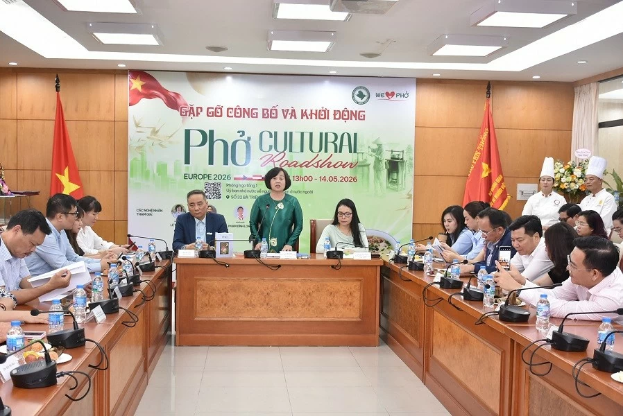 Phở Việt lên đường châu Âu bằng hành trình ngoại giao văn hóa