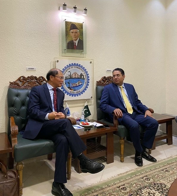 Đại sứ quán Việt Nam tại Pakistan thúc đẩy mạnh mẽ công tác ngoại giao kinh tế trong tình hình mới của khu vực