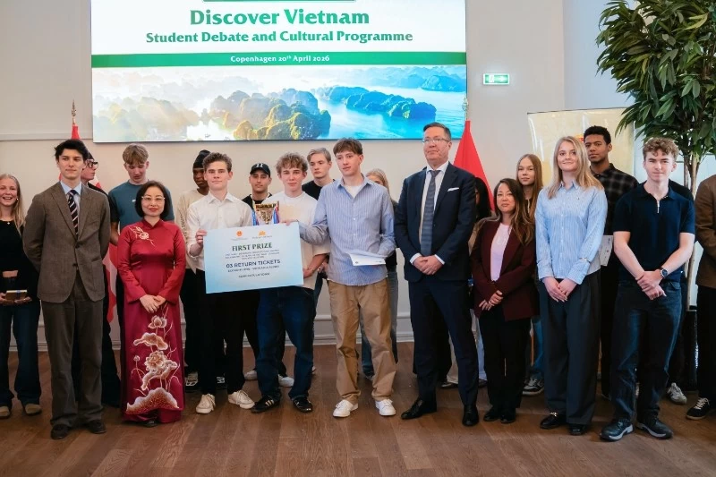 Khi học sinh trở thành 'nhà kiến tạo tương lai xanh': Dấu ấn Việt Nam – Đan Mạch tại Discover Vietnam - Green Future Challenge 2026