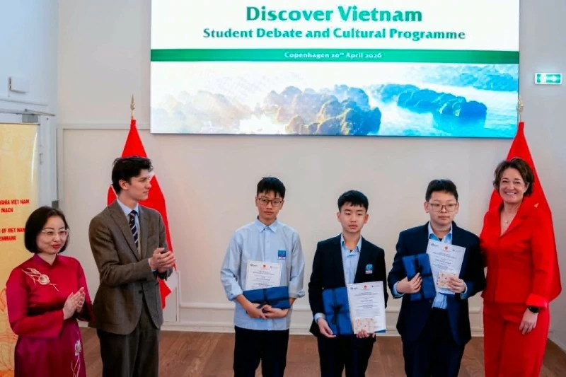 Khi học sinh trở thành nhà kiến tạo tương lai xanh: Dấu ấn Việt Nam – Đan Mạch tại Discover Vietnam - Green Future Challenge 2026