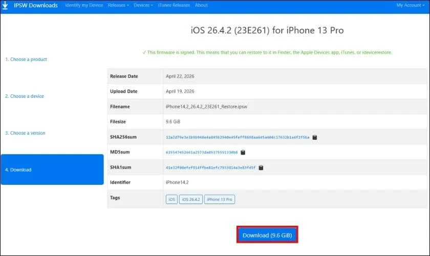 Hãy tìm phiên bản iOS 26.4. Hãy tìm phiên bản iOS 26.4.