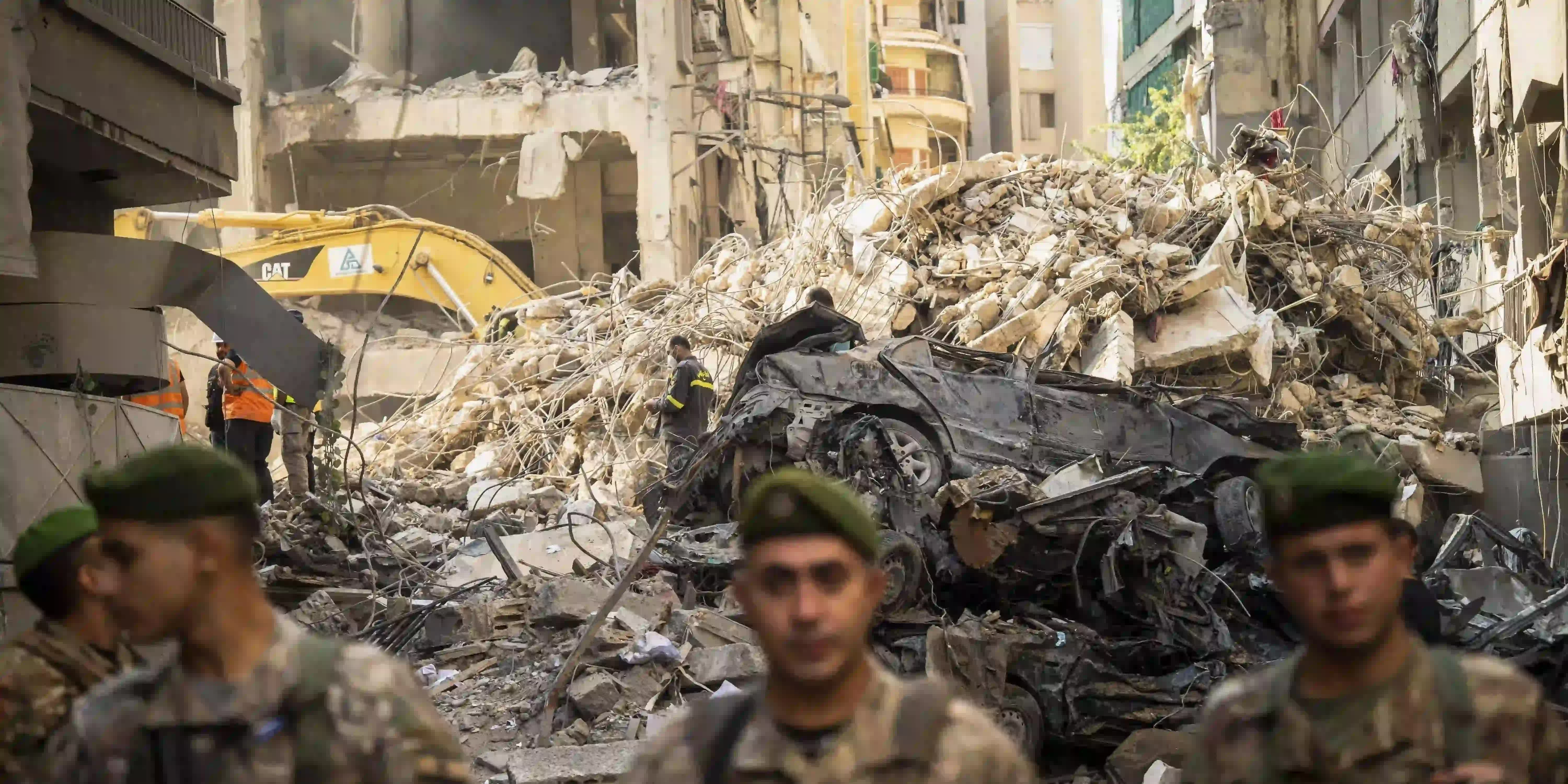 Nhiều khu vực miền Nam Lebanon bị tàn phá sau các đợt giao tranh kéo dài giữa Israel và Hezbollah. (Nguồn: The Intercept)