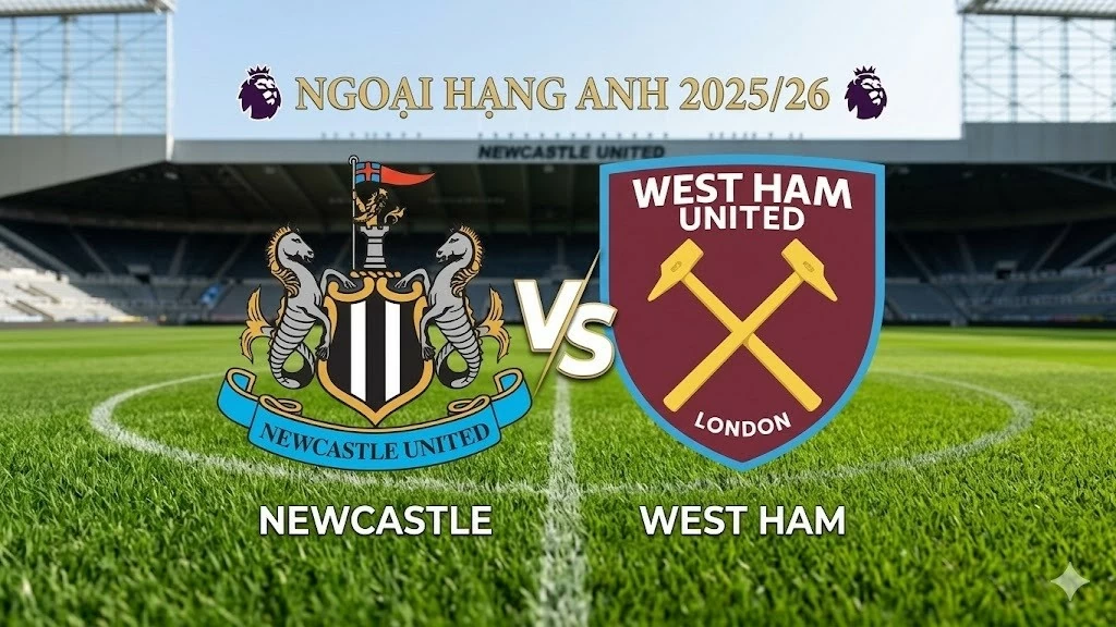 Nhận định, dự đoán trận đấu Newcastle vs West Ham, 23h30 ngày 17/5 - Vòng 37 Ngoại hạng Anh