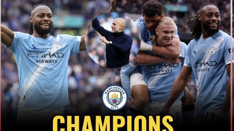 Man City nâng FA Cup, Arsenal nhận lời cảnh báo trong cuộc đua vô địch