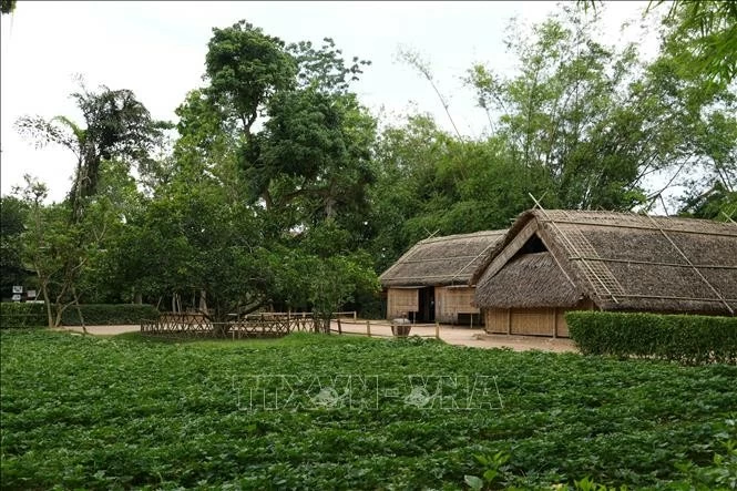 Khu di tích quốc gia đặc biệt Kim Liên, xã Kim Liên, tỉnh Nghệ An đang chuyển mình mạnh mẽ trong xu thế công nghệ. (Nguồn: TTXVN)