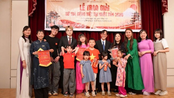 Lễ trao giải 'Sứ giả tiếng Việt tại Nhật Bản' năm 2026 và khai giảng lớp tiếng Việt Trường Việt ngữ Cây Tre