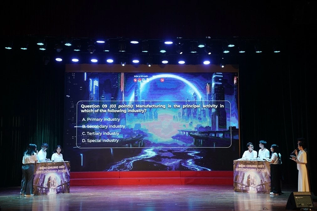Đêm chung kết INTERCHAIN 2026: Khi những nỗ lực hóa thành vinh quang