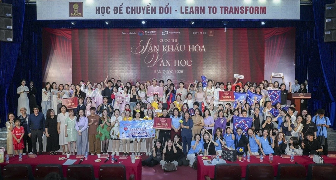 Cuộc thi diễn kịch văn học Hàn Quốc: Cầu nối văn hóa thế hệ trẻ
