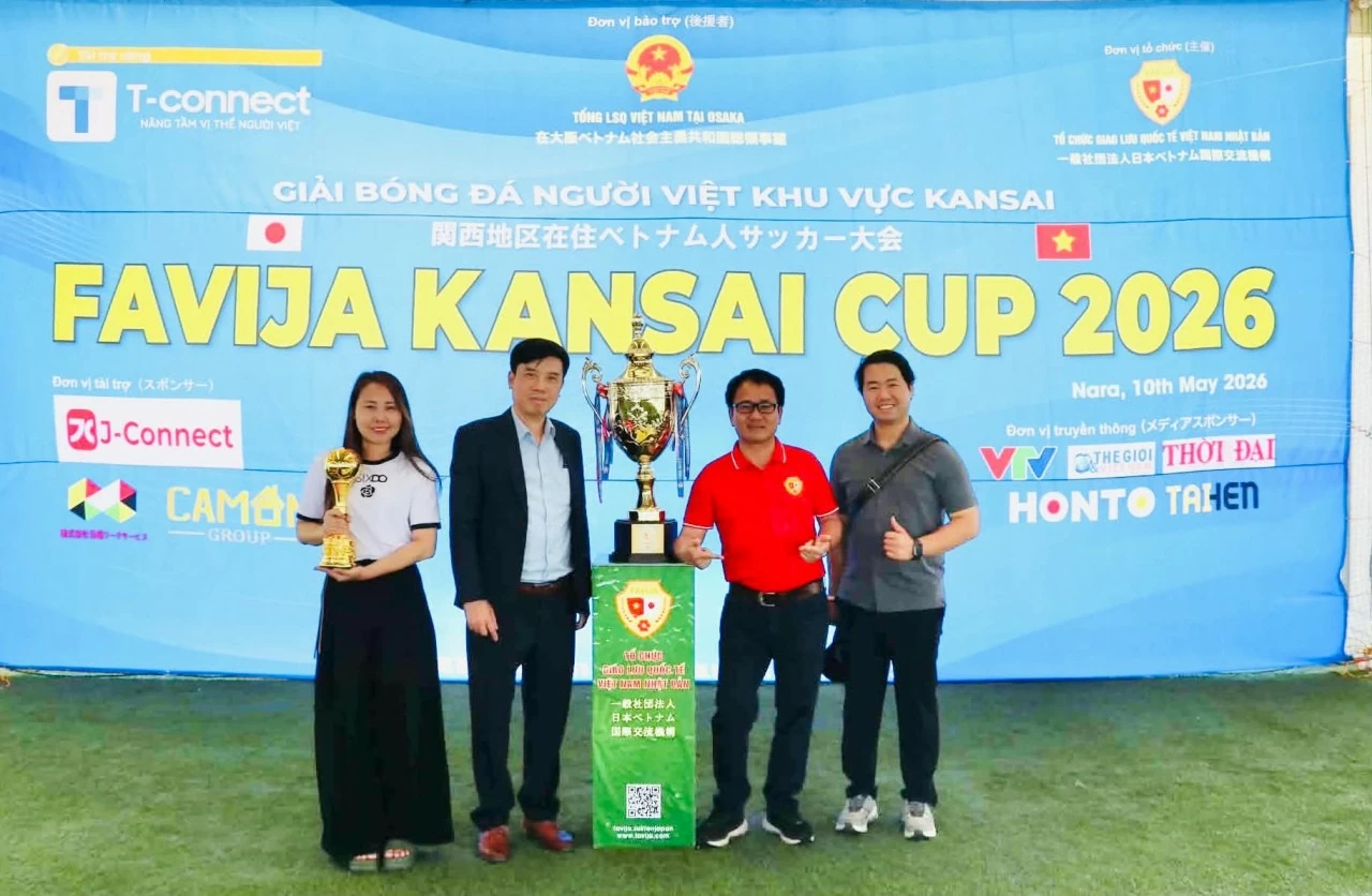 Giải bóng đá cộng đồng người Việt tại Nhật Bản hướng về Ngày sinh Chủ tịch Hồ Chí Minh
