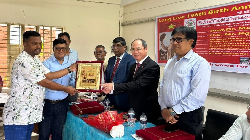 Tọa đàm về tư tưởng đại đoàn kết của Chủ tịch Hồ Chí Minh tại Bangladesh