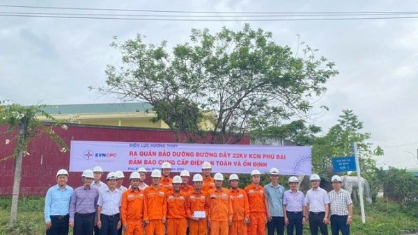 Lịch cúp điện Thành phố Huế hôm nay ngày 22/5/2026
