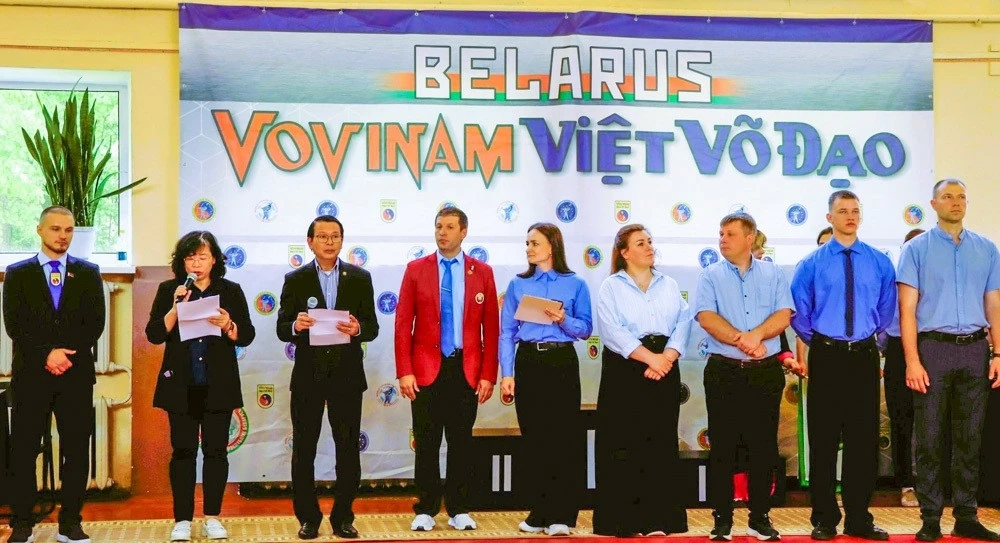 Việt Võ Đạo lan tỏa giá trị Việt Nam tại Belarus Việt Võ Đạo lan tỏa giá trị Việt Nam tại Belarus