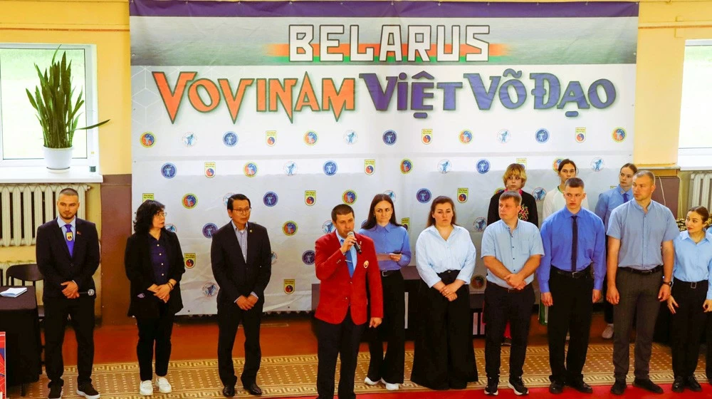 Việt Võ Đạo lan tỏa giá trị Việt Nam tại Belarus
