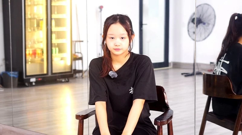 Em Sakashita Hana - học viên lớp Street Jazz. Ảnh: Tuấn Linh