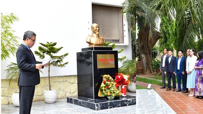 Kỷ niệm lần thứ 136 Ngày sinh Chủ tịch Hồ Chí Minh tại Angola