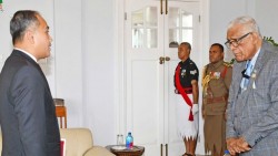 Đại sứ Phan Minh Giang trình Thư ủy nhiệm lên Tổng thống Cộng hòa Fiji