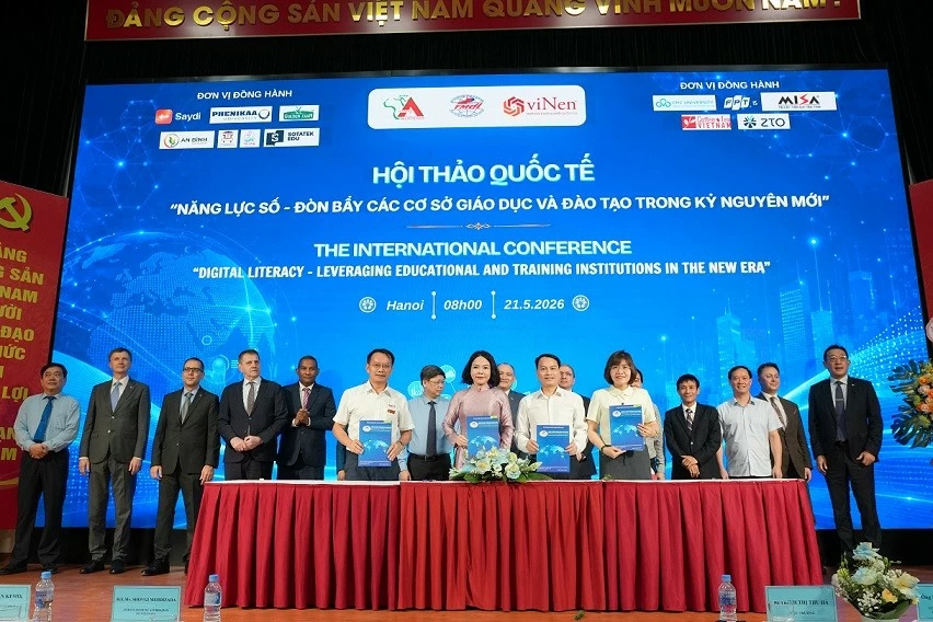 Năng lực số trở thành đòn bẩy trong đổi mới giáo dục Năng lực số trở thành đòn bẩy trong đổi mới giáo dục