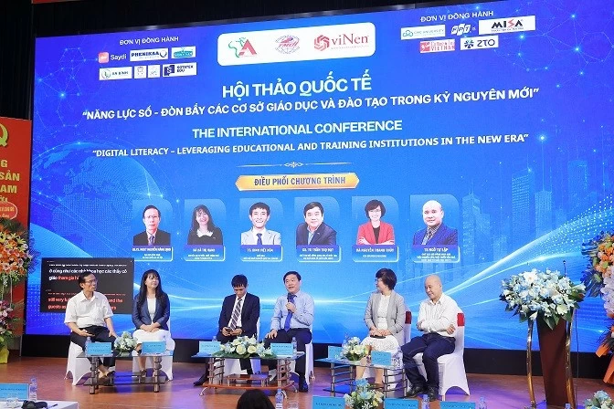Năng lực số trở thành đòn bẩy trong đổi mới giáo dục Năng lực số trở thành đòn bẩy trong đổi mới giáo dục