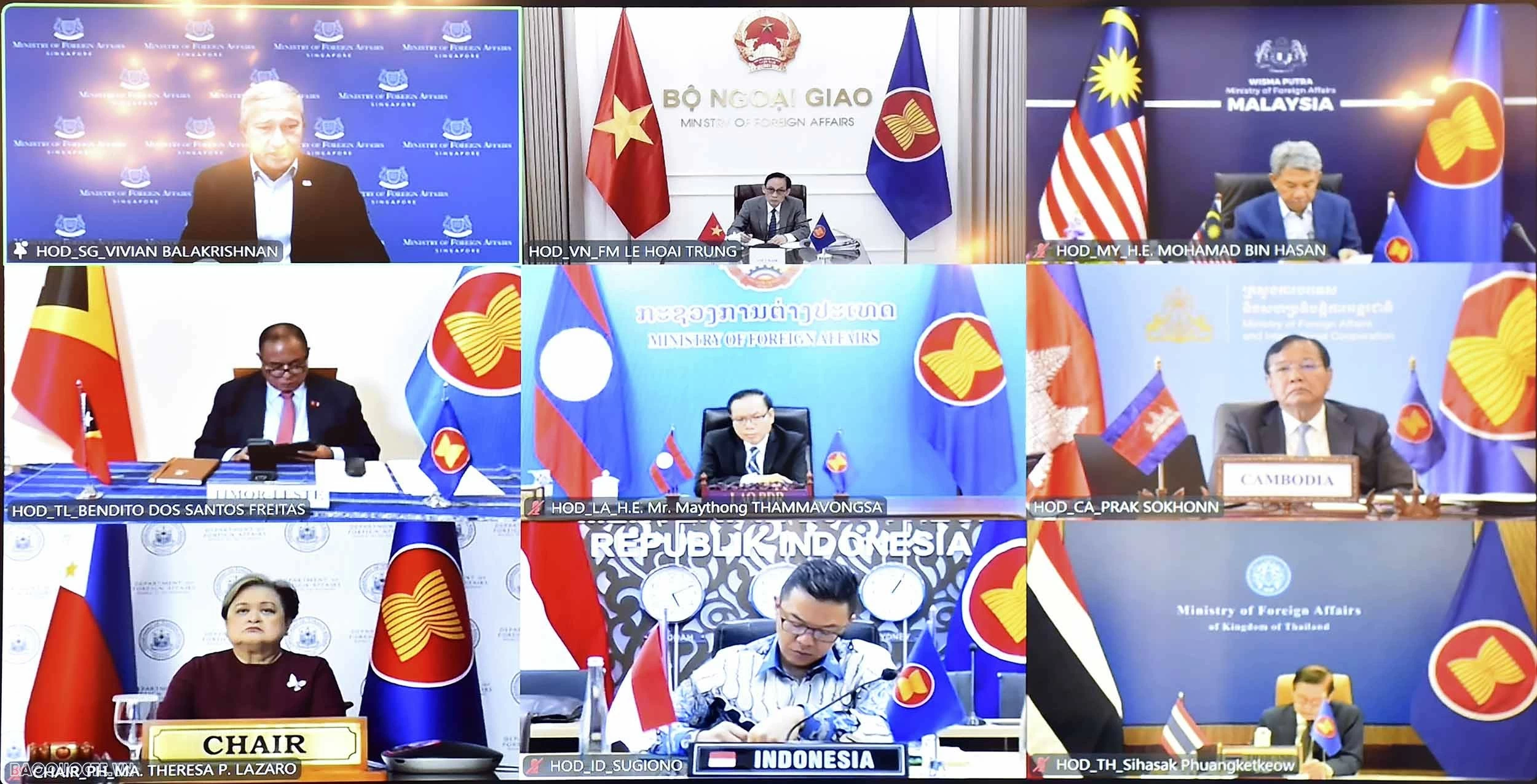 Tham vấn không chính thức mở rộng cấp Bộ trưởng Ngoại giao ASEAN