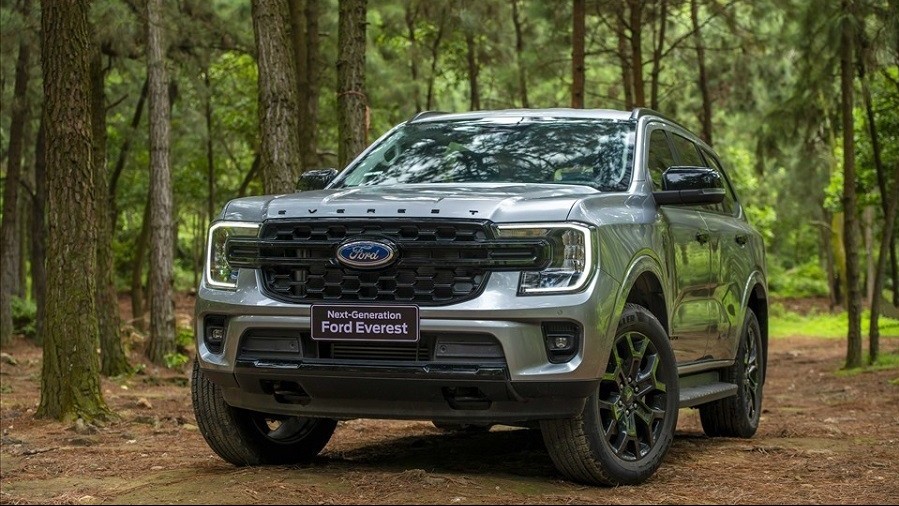 Top 5 xe SUV hạng D bán chạy nhất tháng 4/2026: Ford Everest tiếp tục dẫn đầu