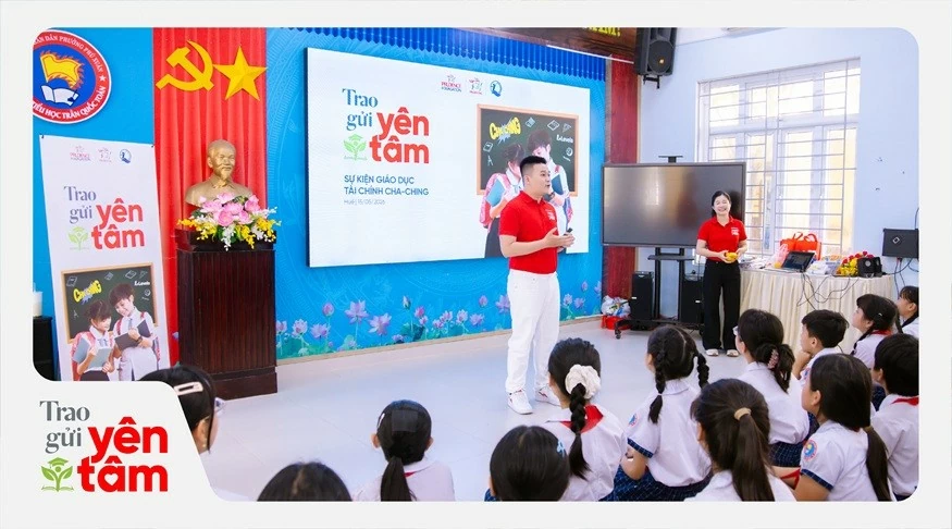 Cha-Ching đến Huế: Tiếp tục hành trình gieo mầm kỹ năng tài chính cho trẻ em Việt Nam