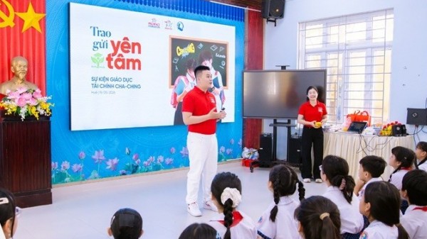 Cha-Ching đến Huế: Tiếp tục hành trình gieo mầm kỹ năng tài chính cho trẻ em Việt Nam