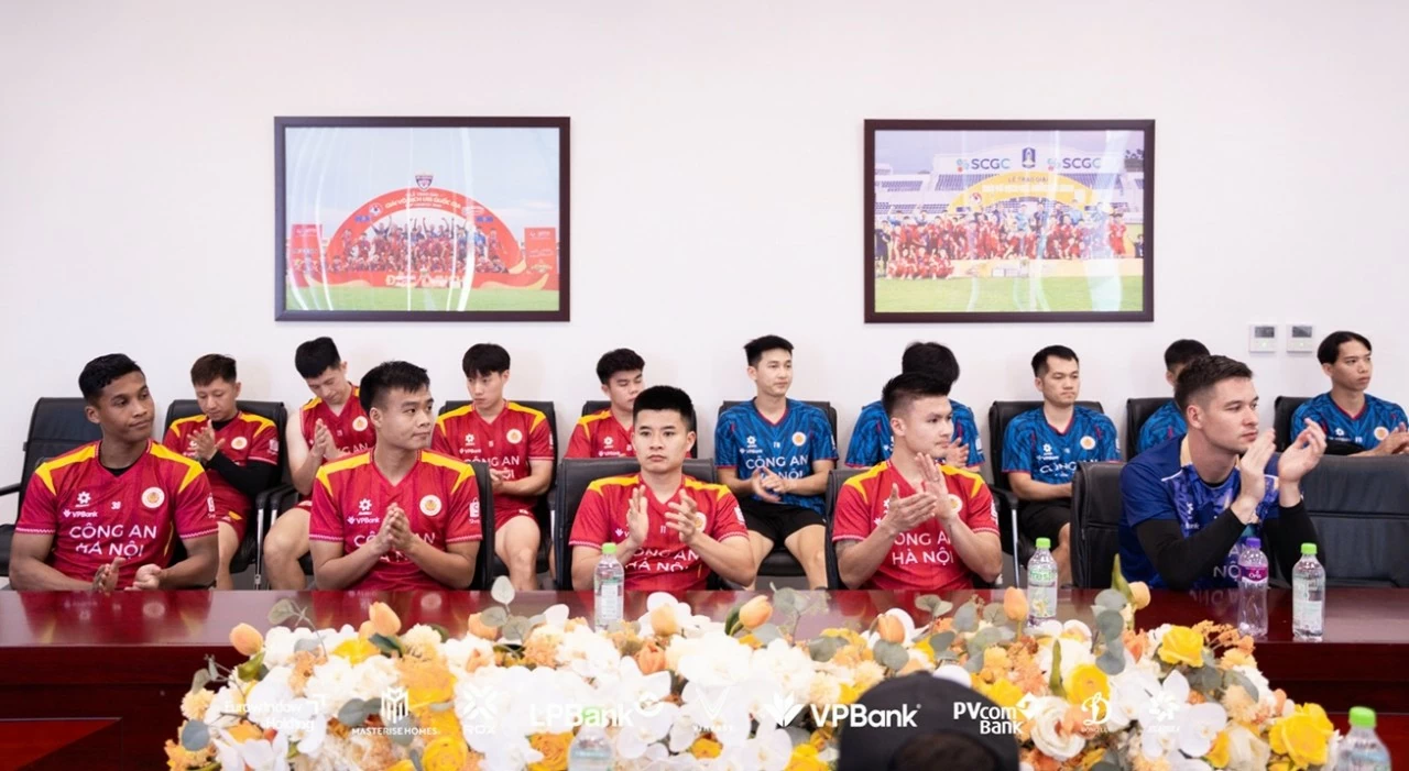 Vòng 24 V-League: Hà Tĩnh đón nhà vô địch CLB Công an Hà Nội