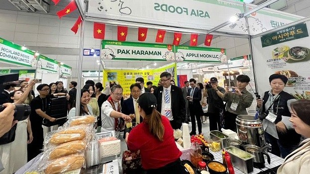 Quảng bá nông sản, thực phẩm Việt tại hội chợ ẩm thực toàn cầu ở Gwangju, Hàn Quốc
