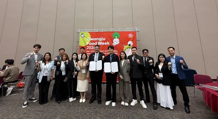 Quảng bá nông sản, thực phẩm Việt tại hội chợ ẩm thực toàn cầu ở Gwangju, Hàn Quốc