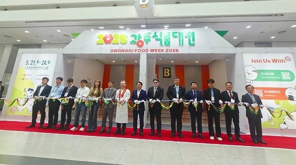 Quảng bá nông sản, thực phẩm Việt tại hội chợ ẩm thực toàn cầu ở Gwangju, Hàn Quốc