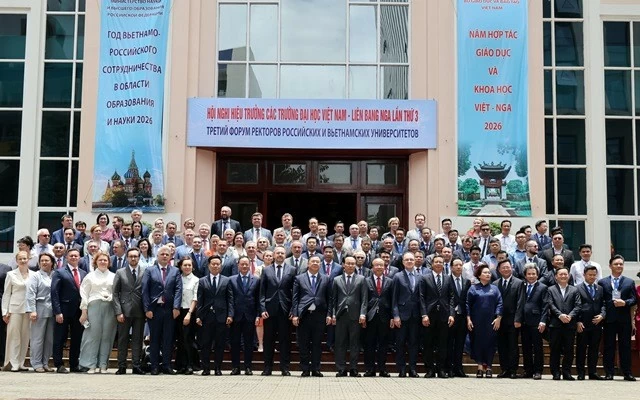 Hội nghị Hiệu trưởng các trường đại học Việt - Nga lần thứ ba khai mạc tại Hà Nội