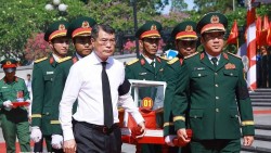 Thủ tướng Lê Minh Hưng dự lễ viếng, truy điệu và an táng liệt sĩ tại Quảng Trị