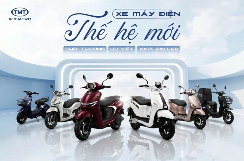 TMT Motors chuẩn bị tung loạt xe máy điện đầu tiên tại Việt Nam.