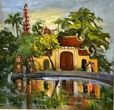 Lan tỏa tinh thần Phật pháp qua hội họa Lan tỏa tinh thần Phật pháp qua hội họa