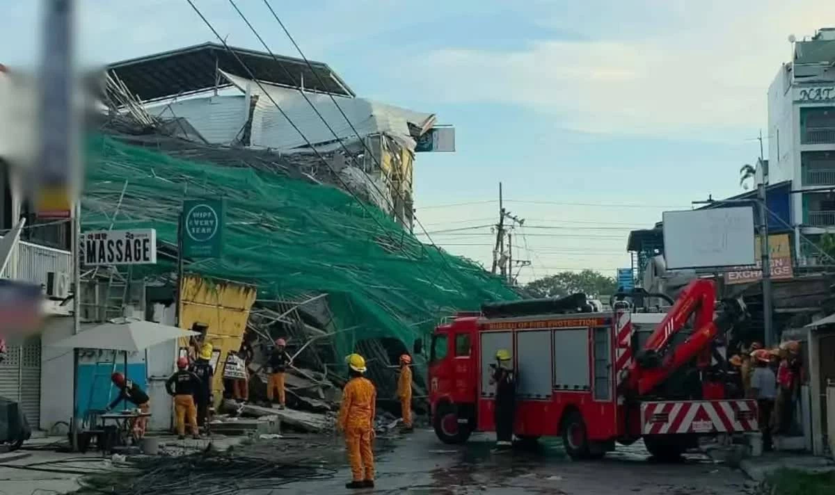 Sập công trình xây dựng 9 tầng ở Philippines, nhiều người nghi mắc kẹt