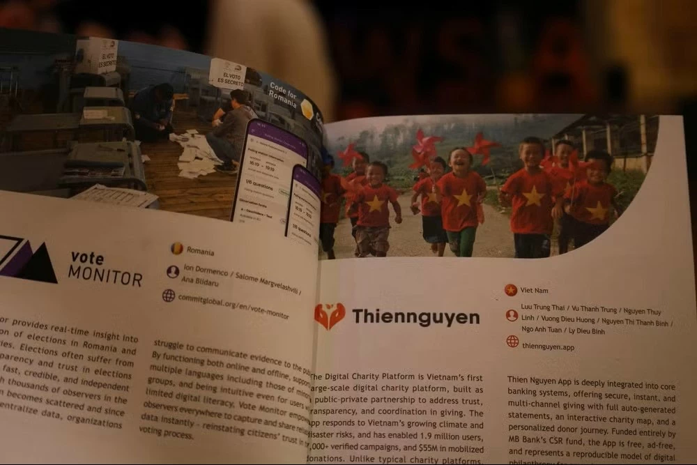 Ứng dụng Thiện Nguyện, website “thiennguyen.app” do MB xây dựng, phát triển và vận hành.