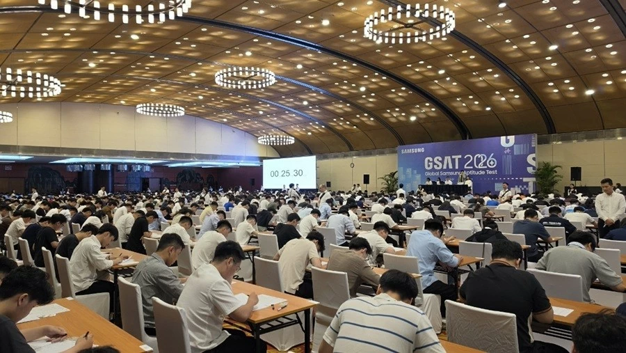 Samsung Việt Nam tuyển kỹ sư và thực tập sinh qua kỳ thi năng lực toàn cầu GSAT