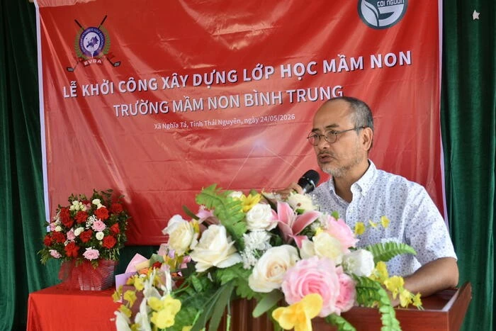 Kiều bào châu Âu xây lớp học cho trẻ em vùng khó khăn ở Thái Nguyên Kiều bào châu Âu xây lớp học cho trẻ em vùng khó khăn ở Thái Nguyên