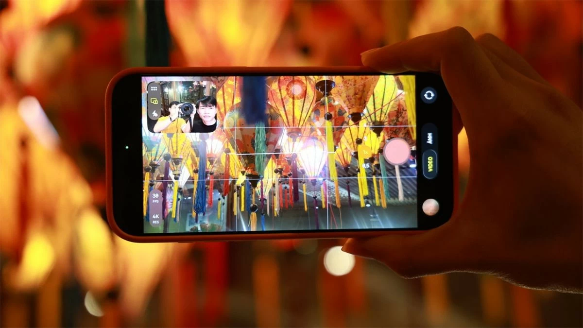 Cách quay video 2 camera cùng lúc trên Android chi tiết.