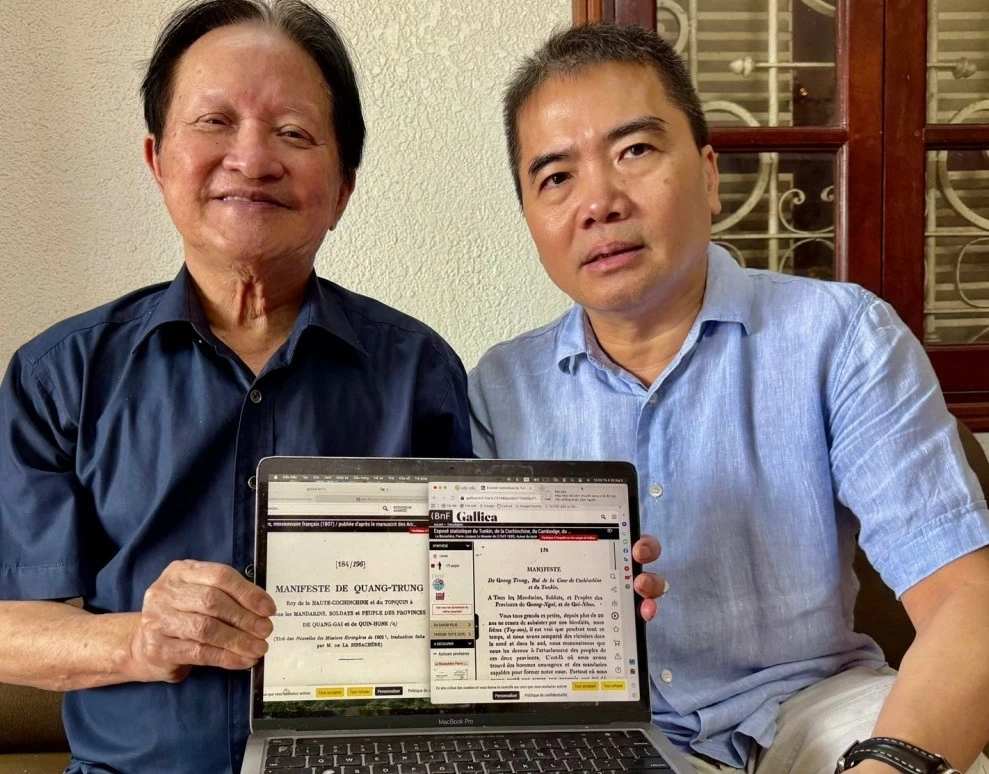 Tư liệu lưu trữ quốc gia Pháp hé lộ sự thật về lịch sử Việt Nam thời vua Quang Trung Tư liệu lưu trữ quốc gia Pháp hé lộ sự thật về lịch sử Việt Nam thời vua Quang Trung