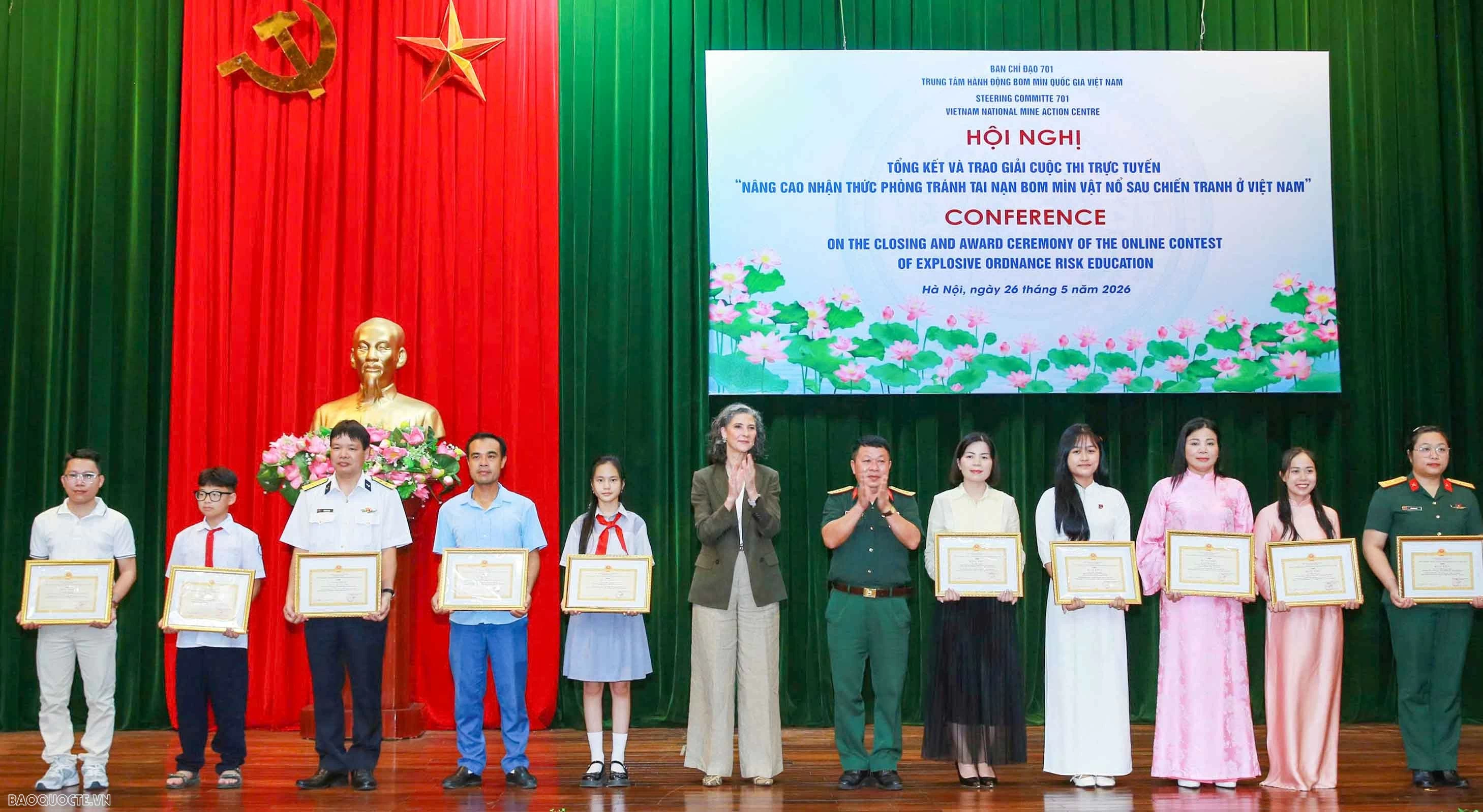 Hơn 1,8 triệu lượt tham gia cuộc thi phòng tránh tai nạn bom mìn